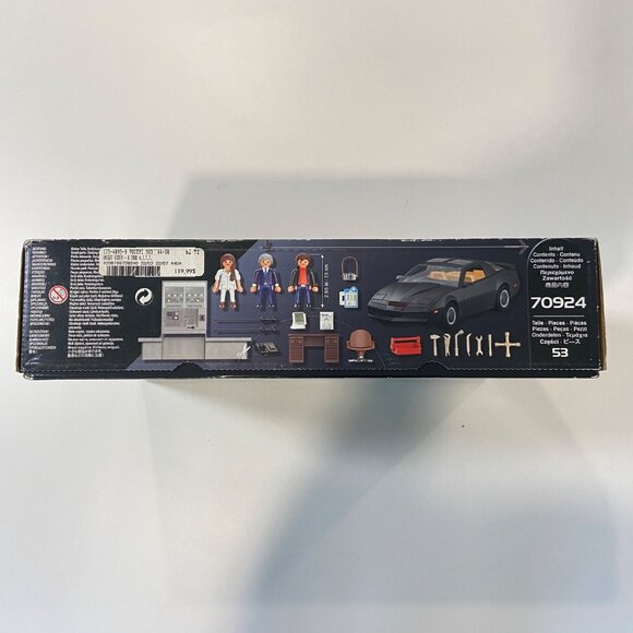 Playmobil Knight Rider K.I.T.T. 70924 53-Piece Set With Figures & Accessories Fo - Picture 4 of 11